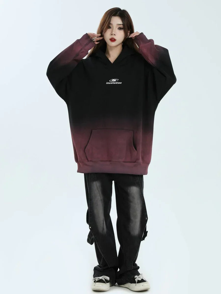 [INSstudios] LOOSE HOODIE ST1238