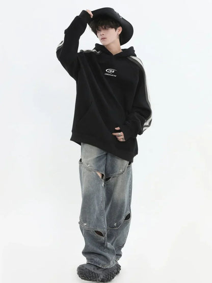 [INSstudios] METAL HOLE BREAKING JEANS ST1231