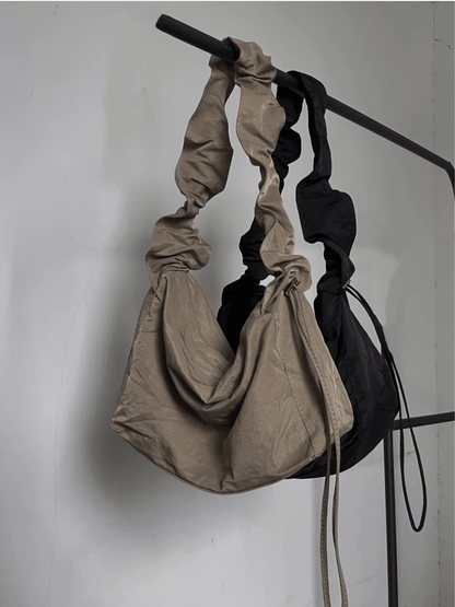 design drawstring dual-use shoulder crossbody bag st1637