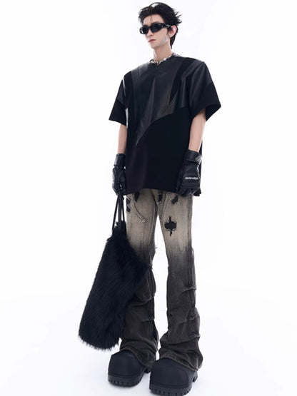 [STARTEXCEEDEND] damage denim pants st2498