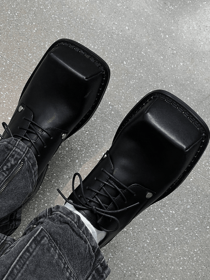 square head Derby shoes ST1885