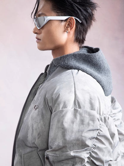 [PLAN1ONE] Multi-Pockets Cotton Coat Jacket st2662