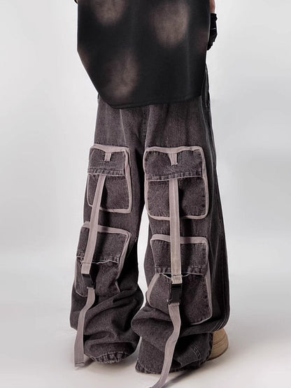 [UUCSCC] multi-pocket jeans ST2517