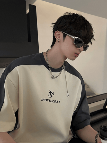 [JH HOMME] loose summer half-sleeve design t-shirt st2258
