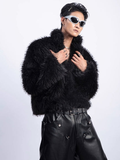 [PLAN1ONE] fur jacket st2670