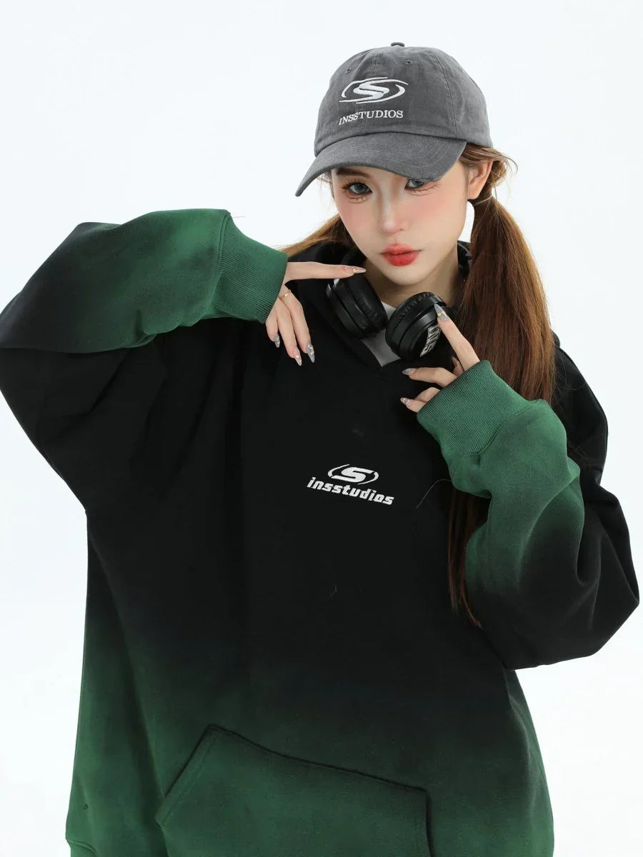 [INSstudios] LOOSE HOODIE ST1238