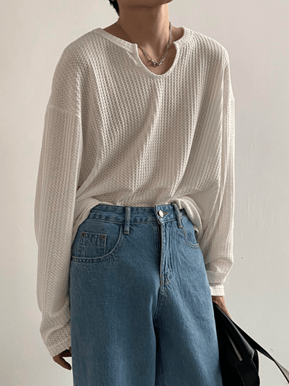 [GENESISBOY] thin bump t-shirt st1301