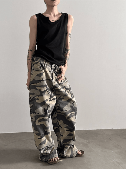 [GENESISBOY] Camouflage Pants st2218