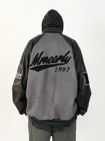 [MRNEARLY] HIGH STREET BASEBALL JACKET ST1453
