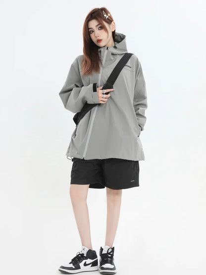 [INSstudios] AMERICAN OBLIQUE ZIPPER ST559
