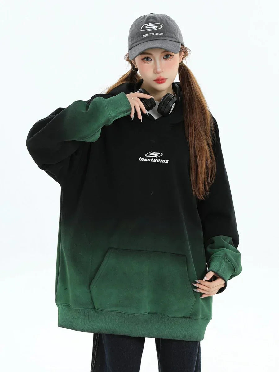 [INSstudios] LOOSE HOODIE ST1238