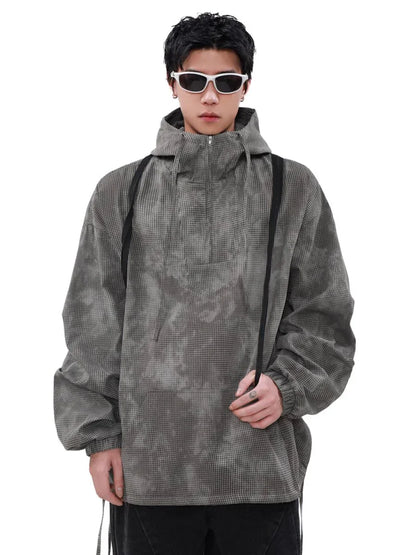 [MRNEARLY] HIGH STREET HALF-ZIPPER HOODED ST1452