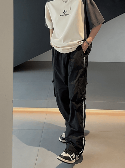 [JH HOMME] loose summer half-sleeve design t-shirt st2258