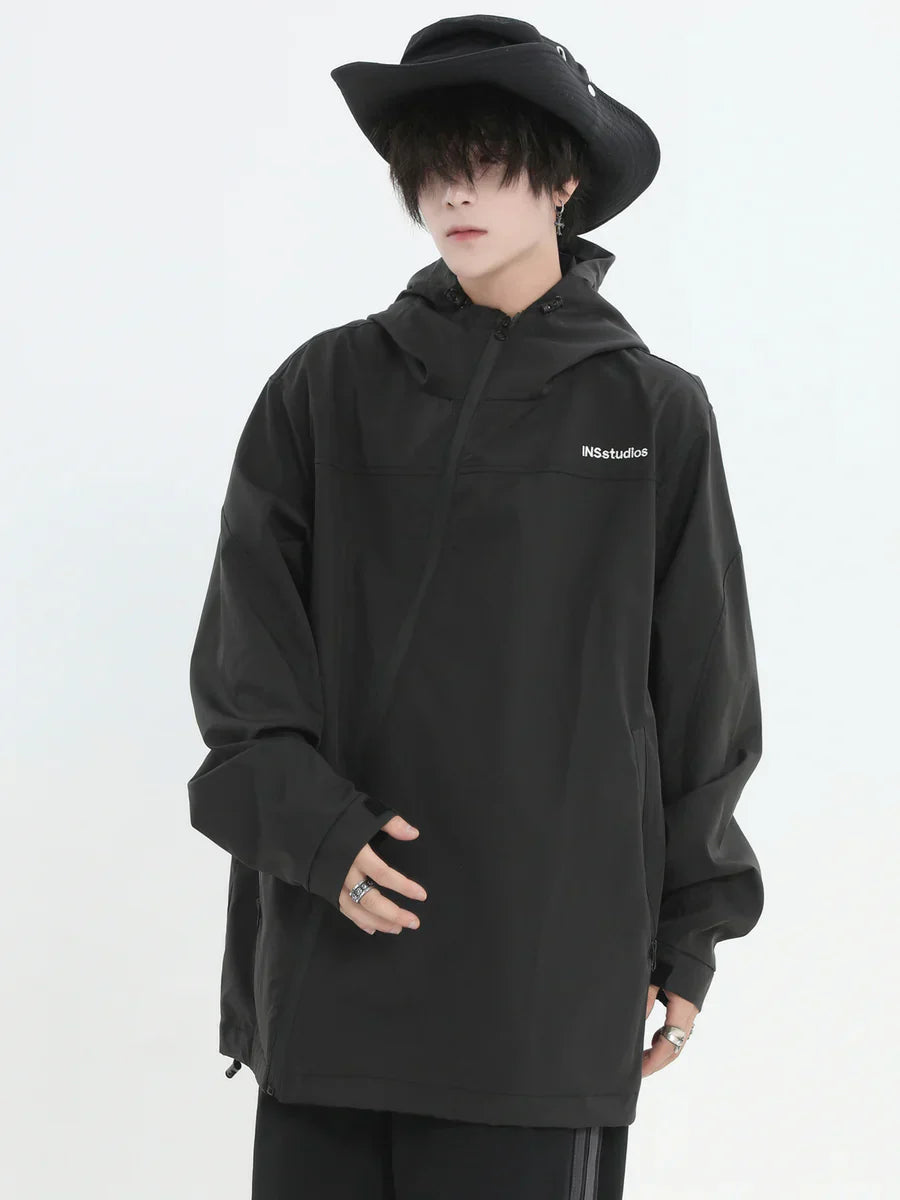 [INSstudios] AMERICAN OBLIQUE ZIPPER ST559