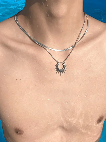 STEEL LUXURY NECKLACES ST1070