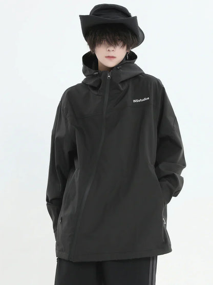 [INSstudios] AMERICAN OBLIQUE ZIPPER ST559