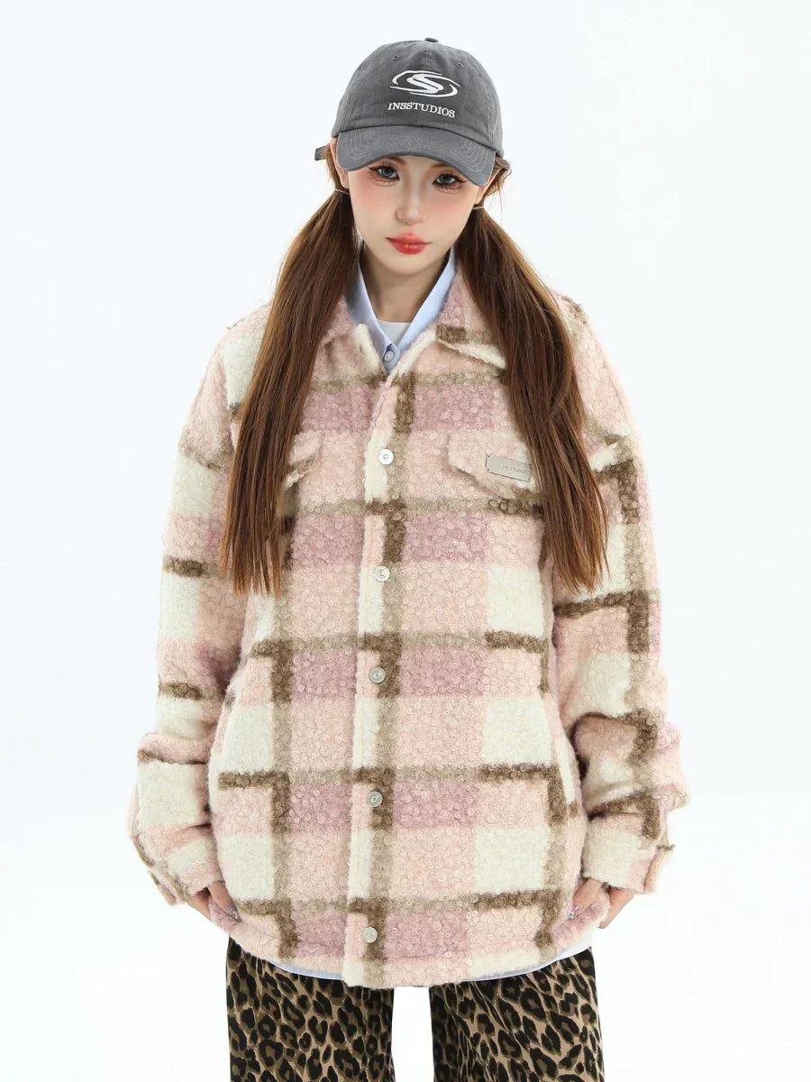 [INSstudios] TWEED COTTON JACKET ST1067