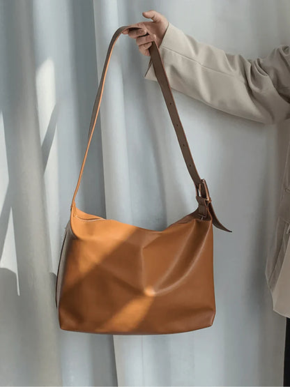 KOREAN STREET LEATHER SHOULDER BAG ST1241