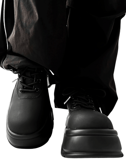 Thick-soled Derby Shoes st2130