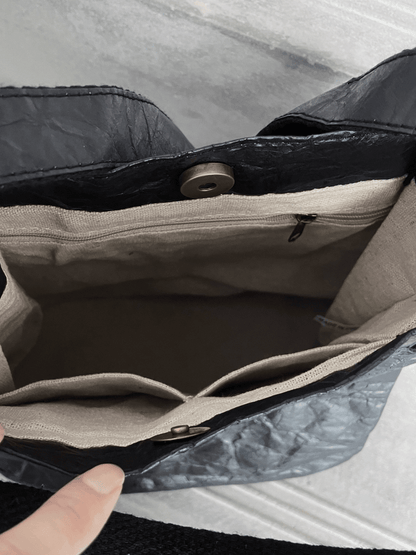 Dark Style Crumpled Bag st2239