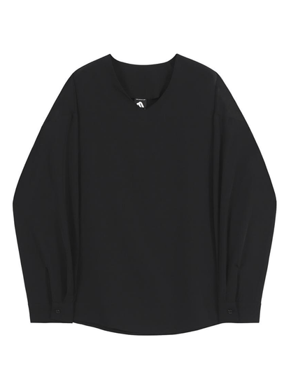 [MRCYC] V Neck Simple Shirt st1039