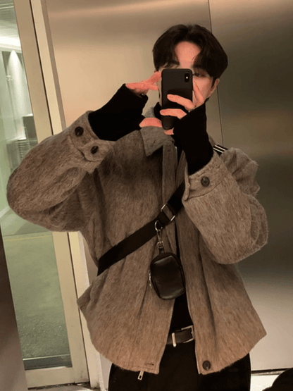 [MRCYC] deerskin velvet short jacket st1780