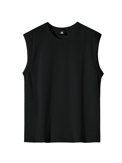 [MRCYC] Round Neck Sleeveless T-shirt st1679