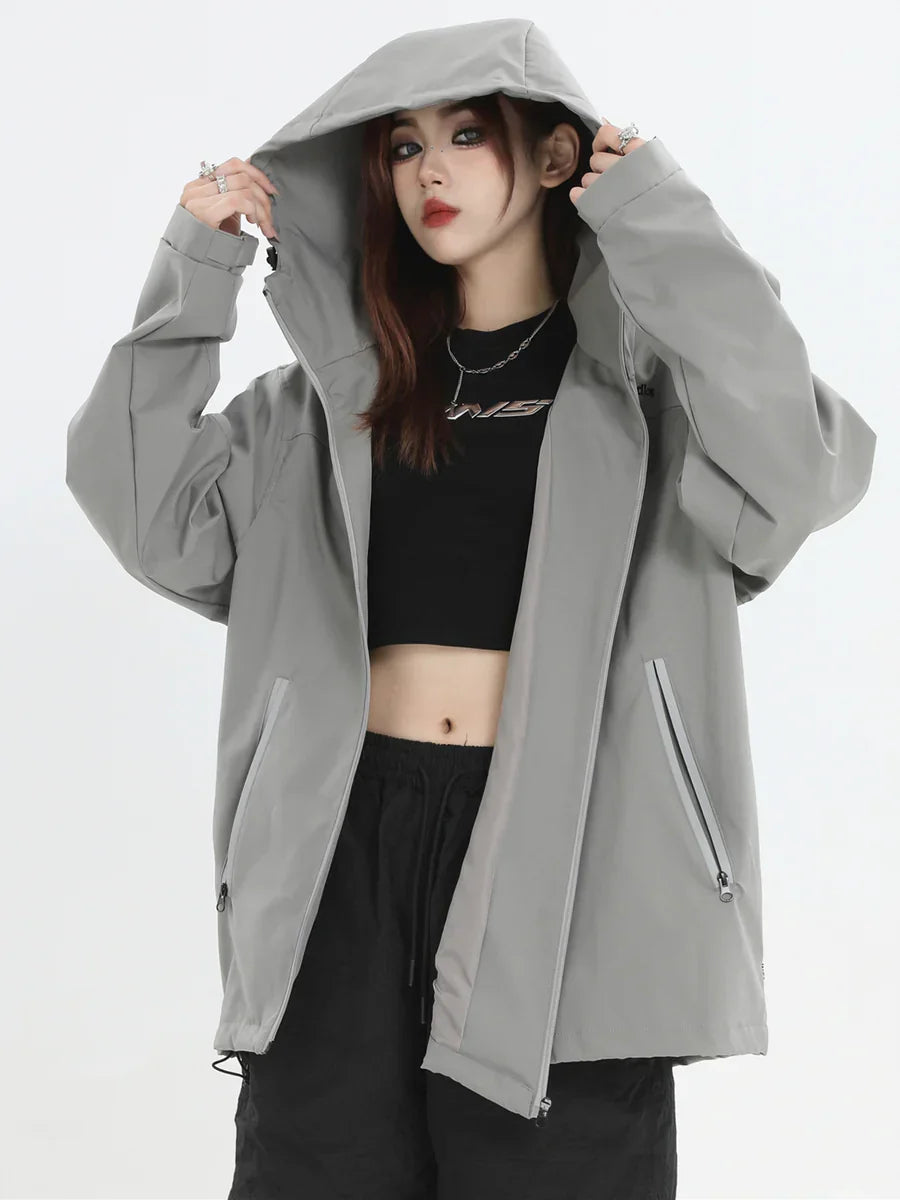 [INSstudios] AMERICAN OBLIQUE ZIPPER ST559