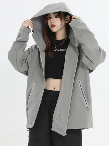 [INSstudios] AMERICAN OBLIQUE ZIPPER ST559