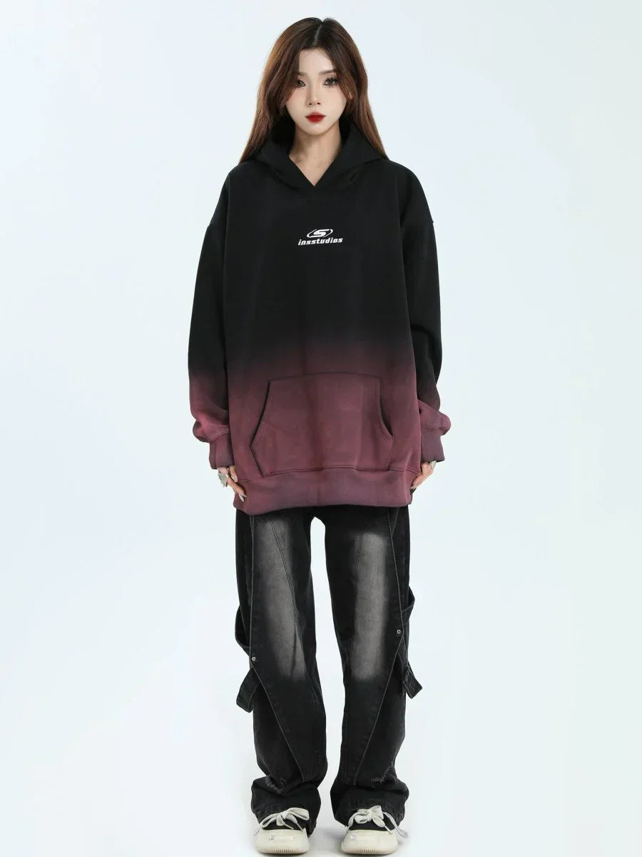 [INSstudios] LOOSE HOODIE ST1238