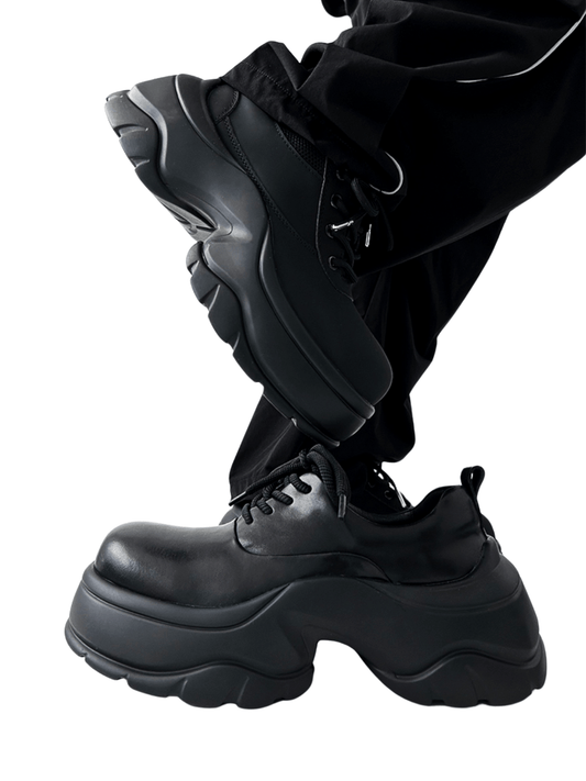 Thick-soled Derby Shoes st2130