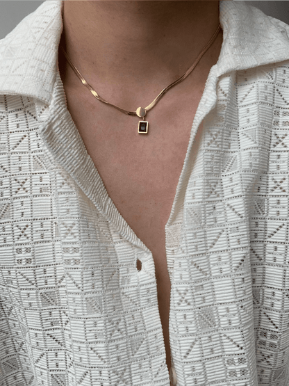 Chain Design Necklace st2294