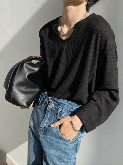 [GENESISBOY] thin bump t-shirt st1301