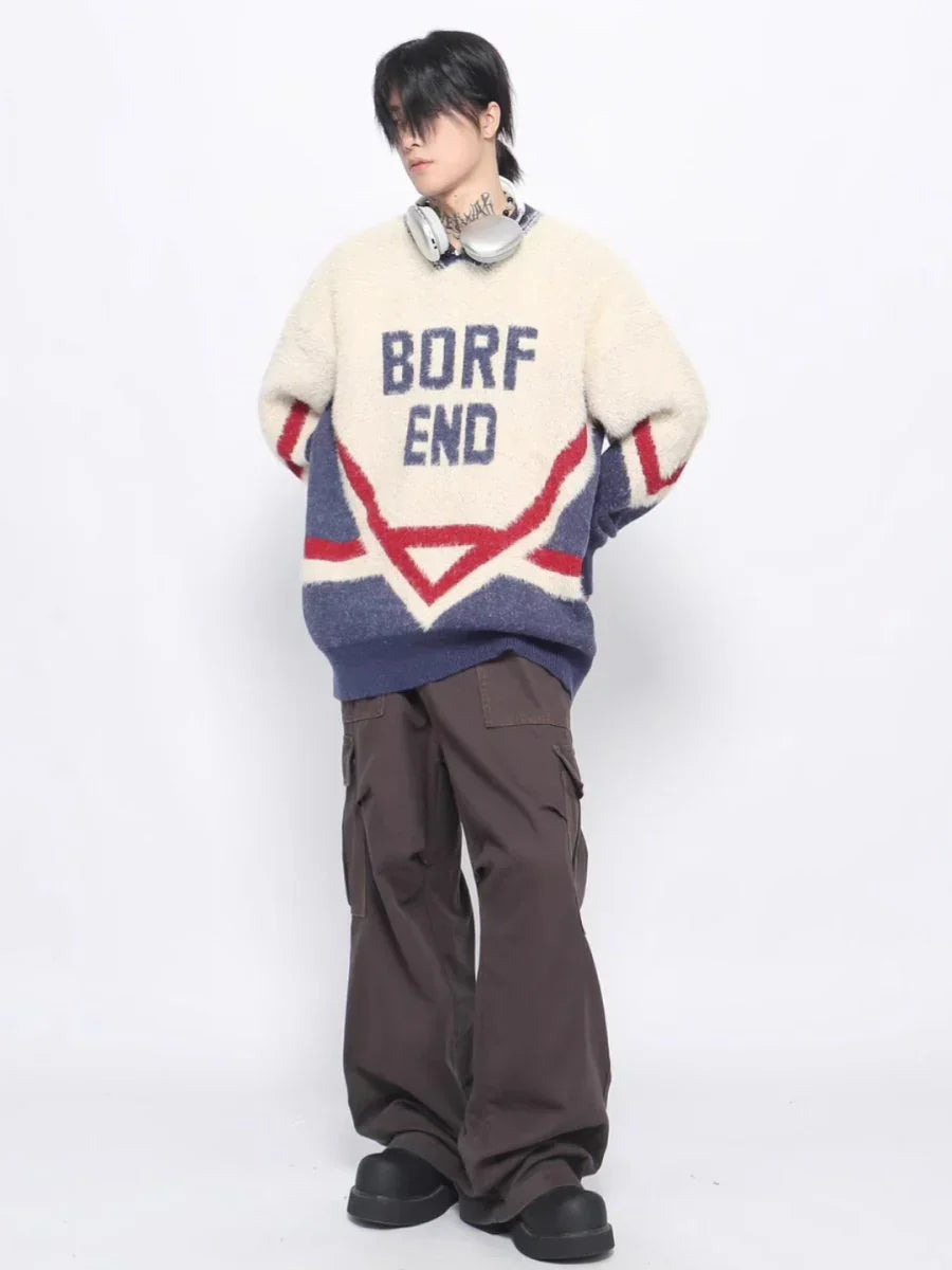 [MZ] OVERSIZE LOOSE KNIT ST1043