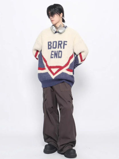 [MZ] OVERSIZE LOOSE KNIT ST1043
