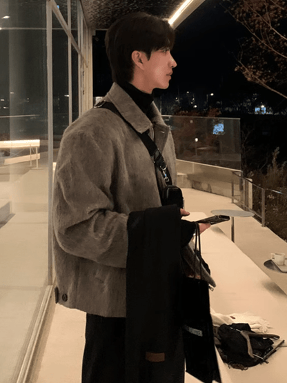 [MRCYC] deerskin velvet short jacket st1780