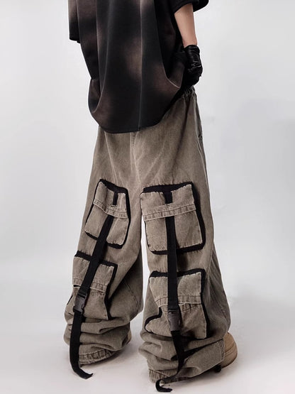 [UUCSCC] multi-pocket jeans ST2517