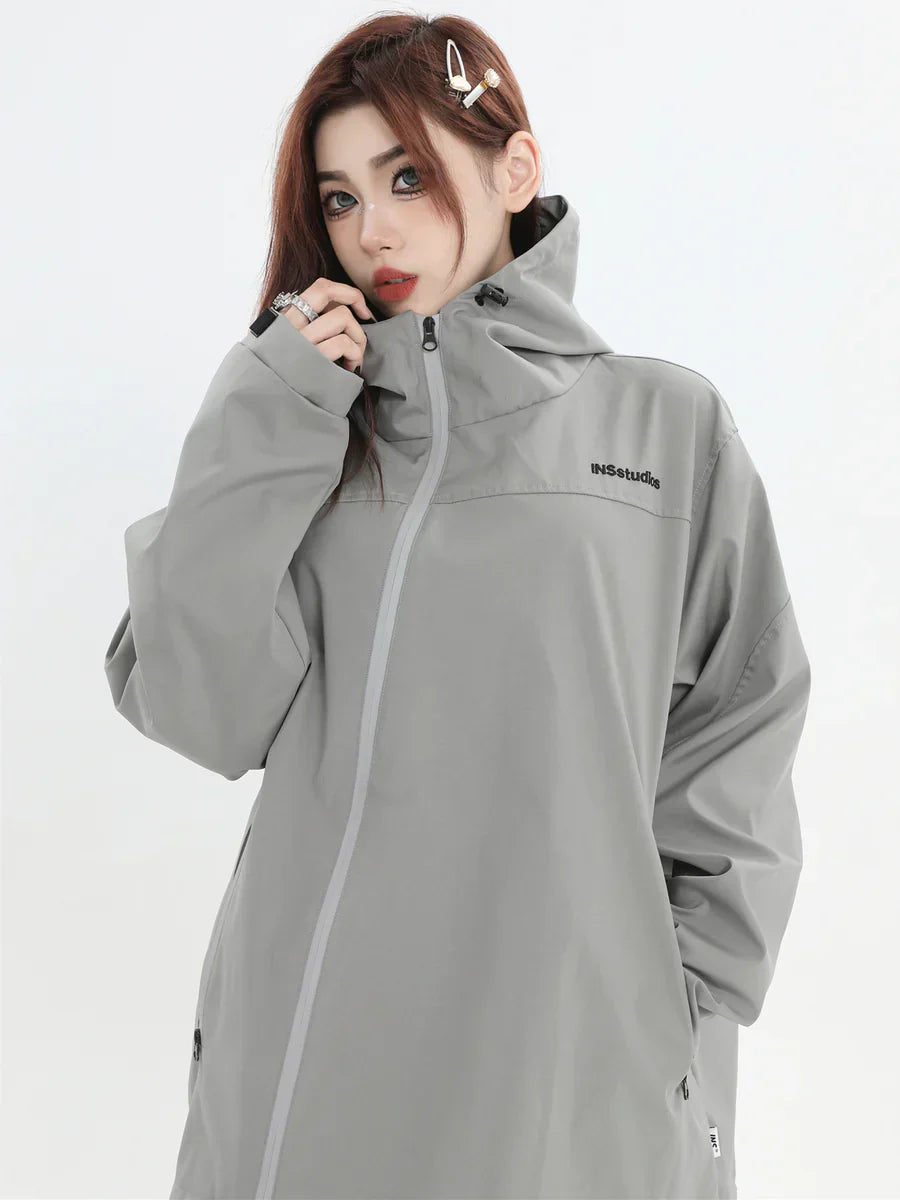 [INSstudios] AMERICAN OBLIQUE ZIPPER ST559