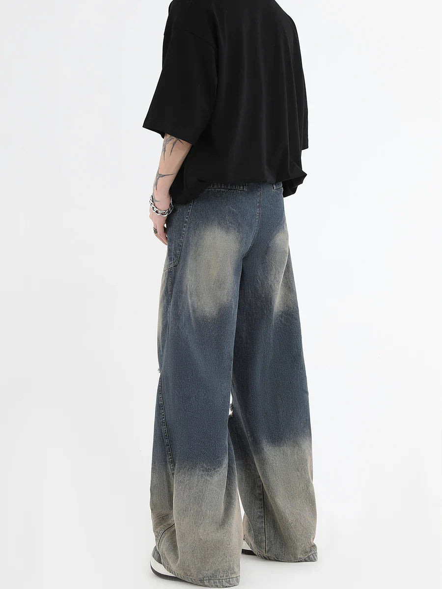 [INSstudios] AMERICAN CUT WASH JEANS ST561