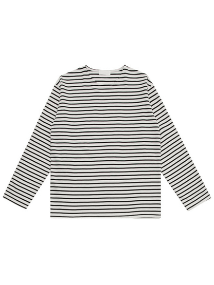 [MRCYC] border long T-shirt st1223