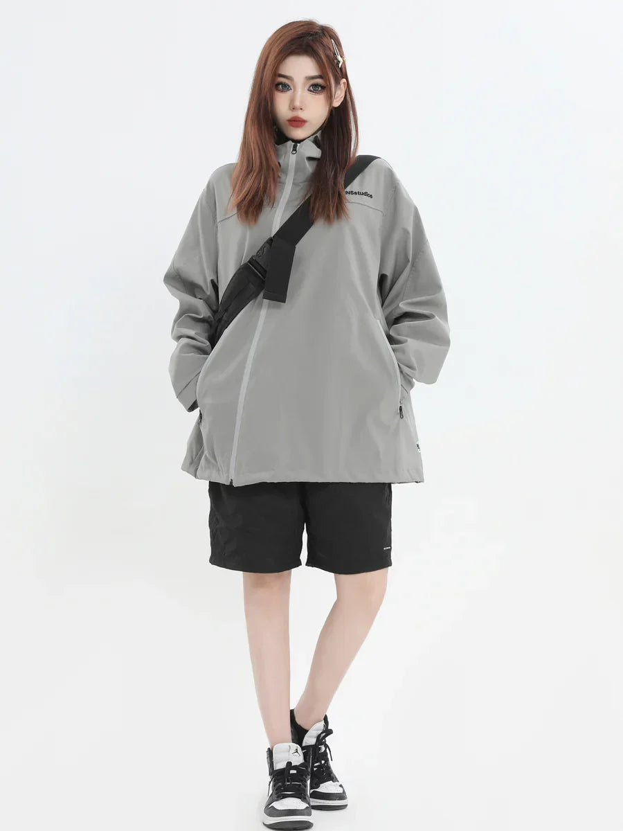 [INSstudios] AMERICAN OBLIQUE ZIPPER ST559