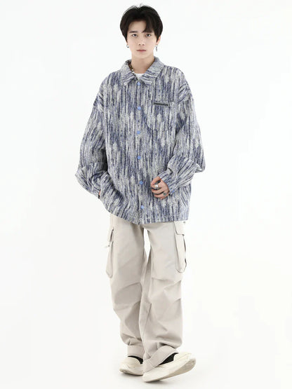 [INSstudios] WASHED DENIM JACKET ST1065