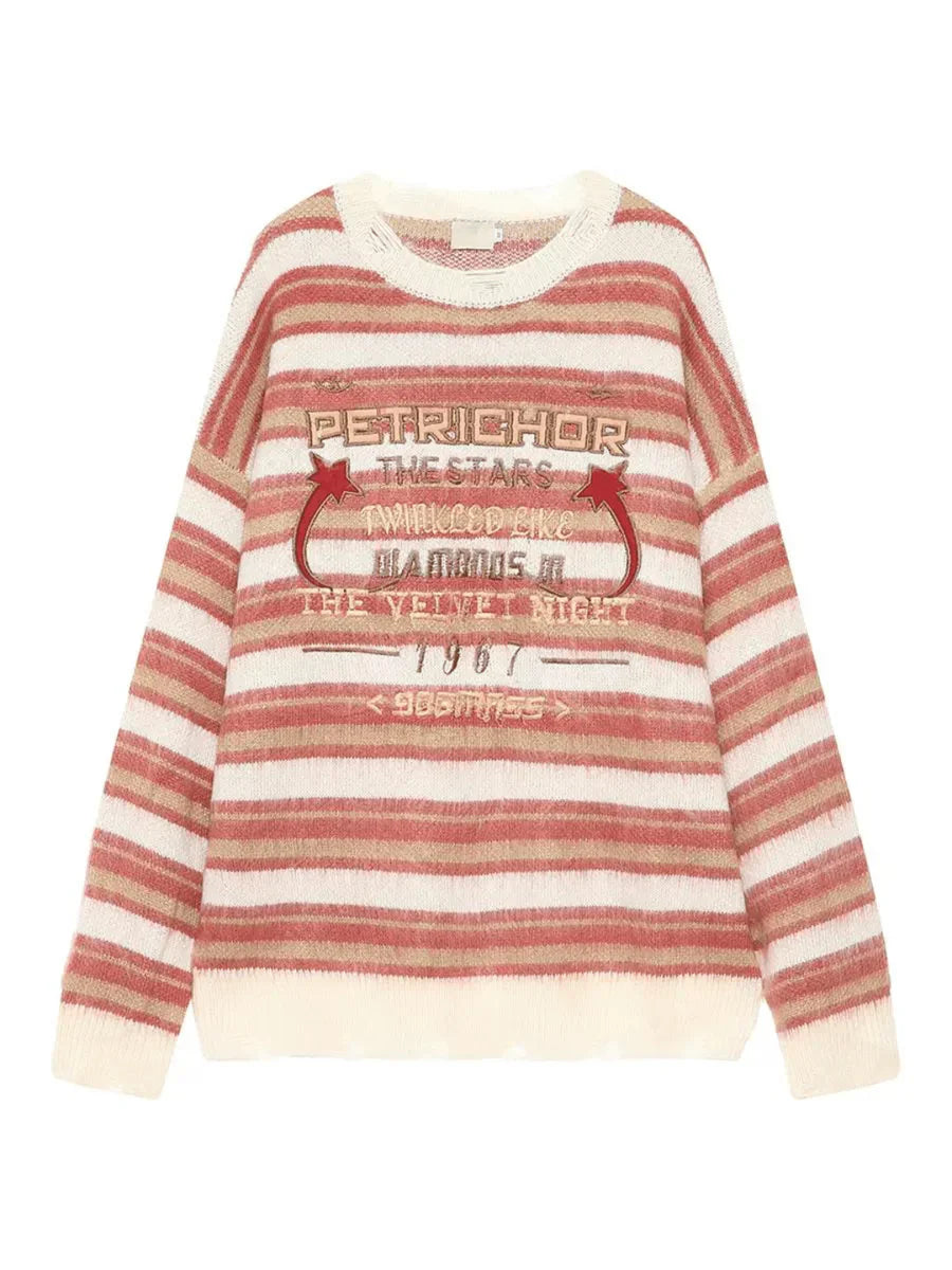 [MRNEARLY] ROUND NECK PULLOVER SWEATER ST510