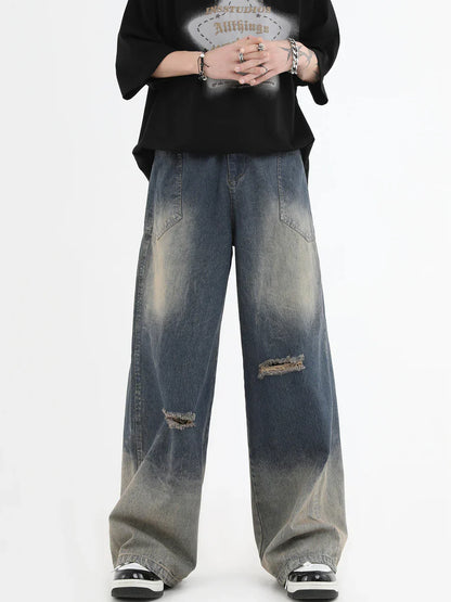 [INSstudios] AMERICAN CUT WASH JEANS ST561