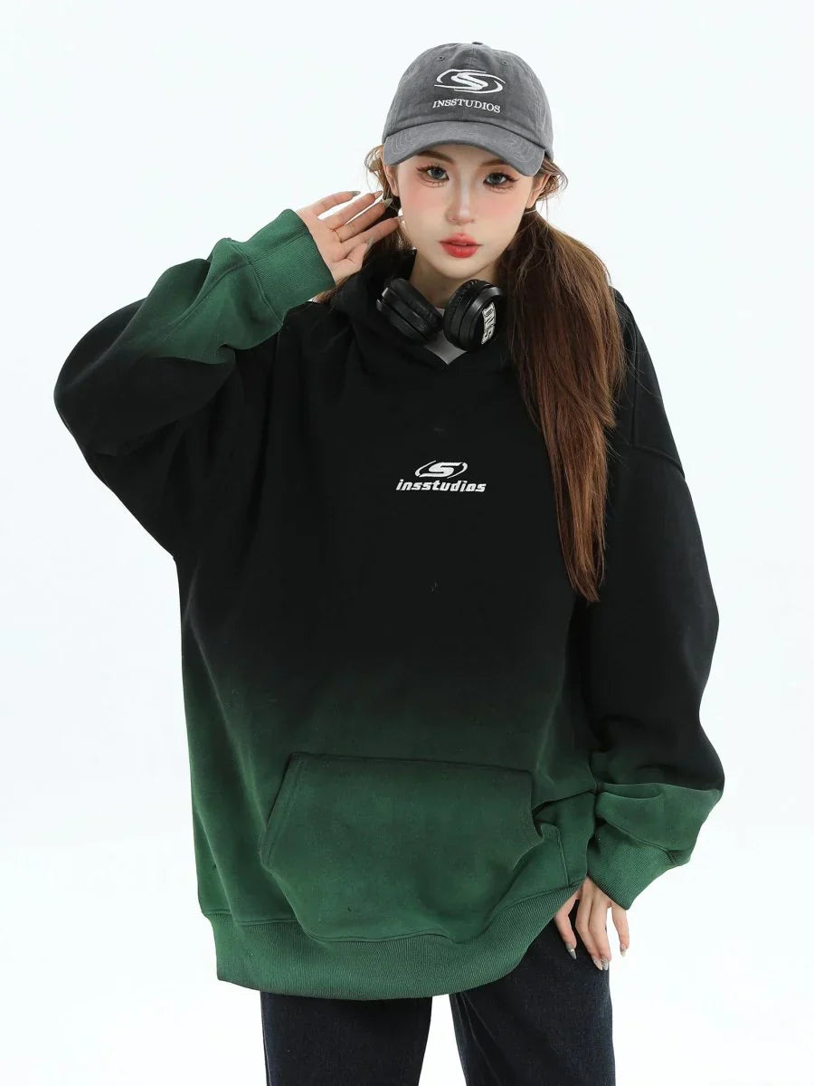 [INSstudios] LOOSE HOODIE ST1238