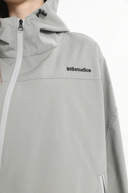 [INSstudios] AMERICAN OBLIQUE ZIPPER ST559