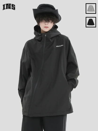 [INSstudios] AMERICAN OBLIQUE ZIPPER ST559