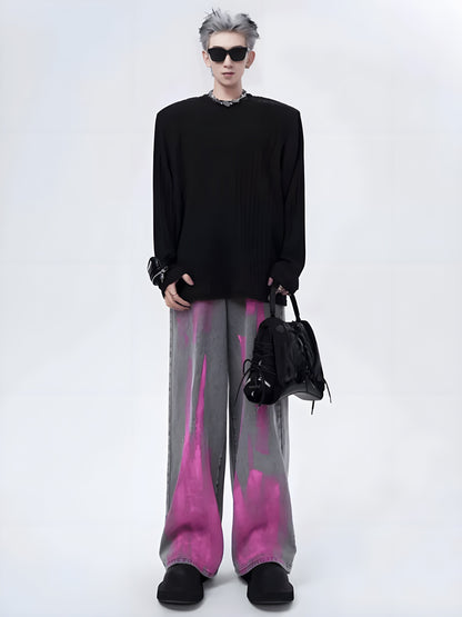 A-TYPE SMOKE GRAY FLOOR MOPPING PANTS ST562