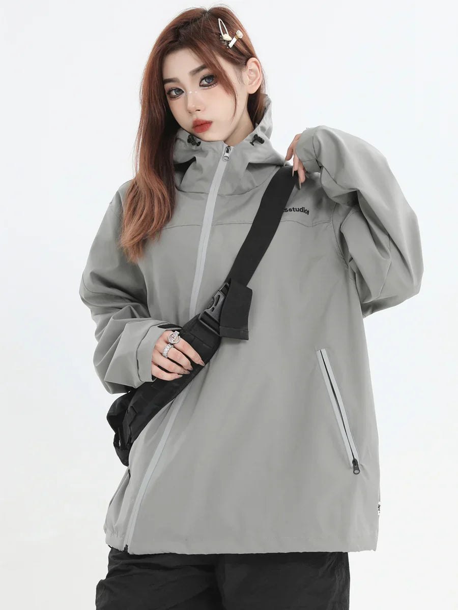 [INSstudios] AMERICAN OBLIQUE ZIPPER ST559