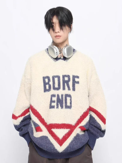 [MZ] OVERSIZE LOOSE KNIT ST1043